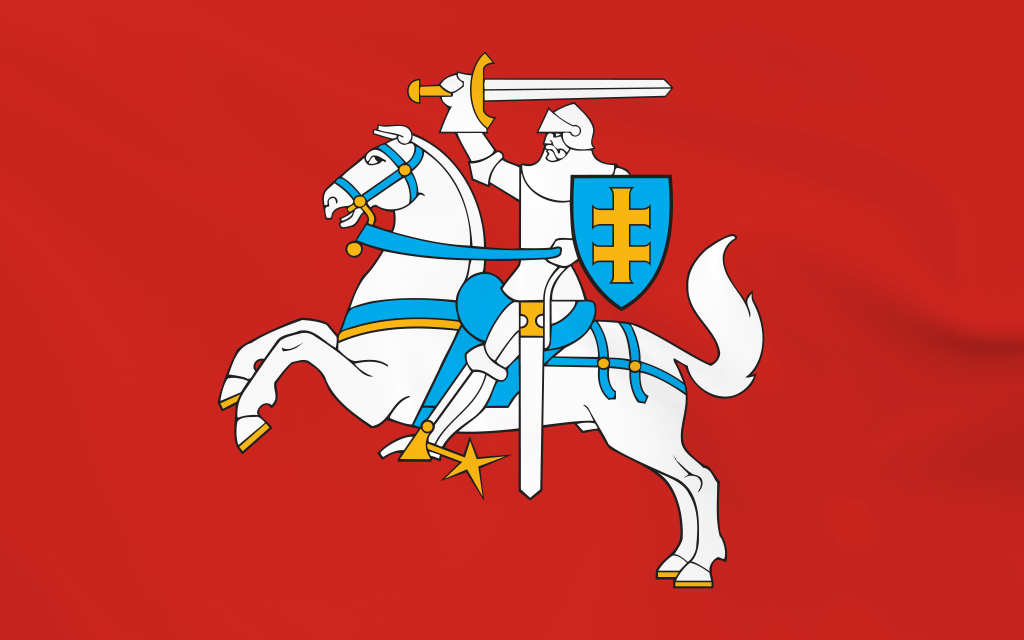 Гербовый флаг Великого княжества Литовского